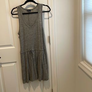 Gap sleeveless dress with tie at the waist line